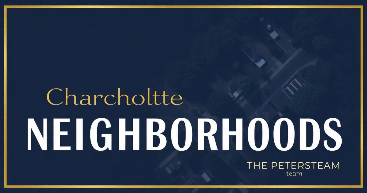 Best Neighborhoods to Buy a Home in Charlotte (2026 Guide)